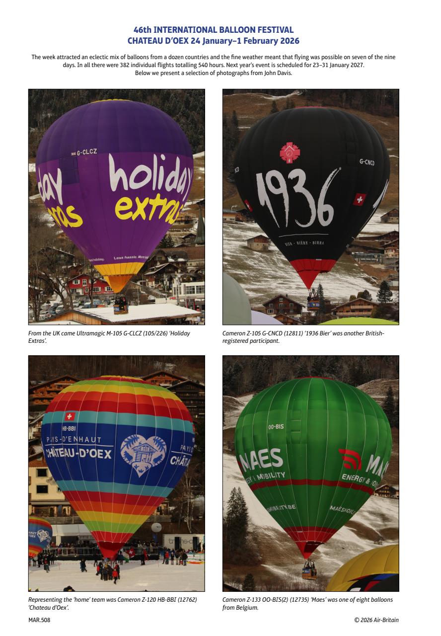 Air Britain News Preview Pages