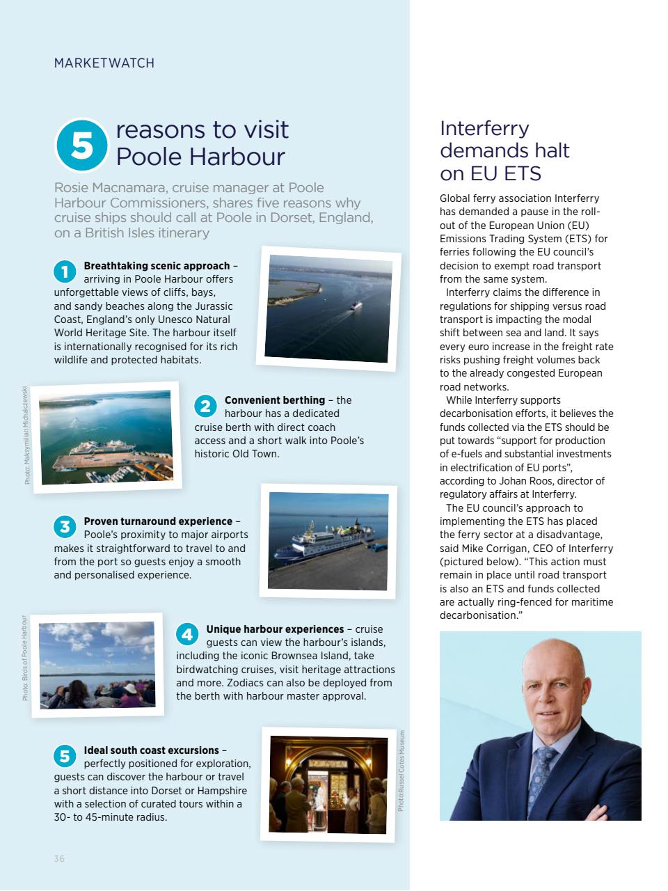 Cruise & Ferry Preview Pages
