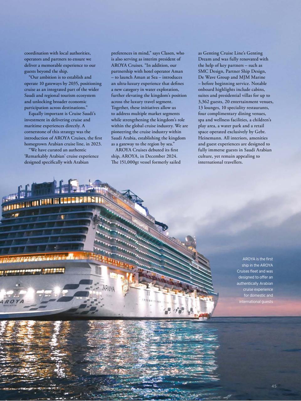 Cruise & Ferry Preview Pages