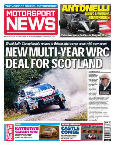 Motorsport News issue 19th March 2026