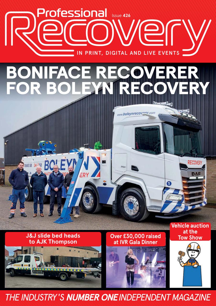 Professional Recovery Magazine Preview Pages