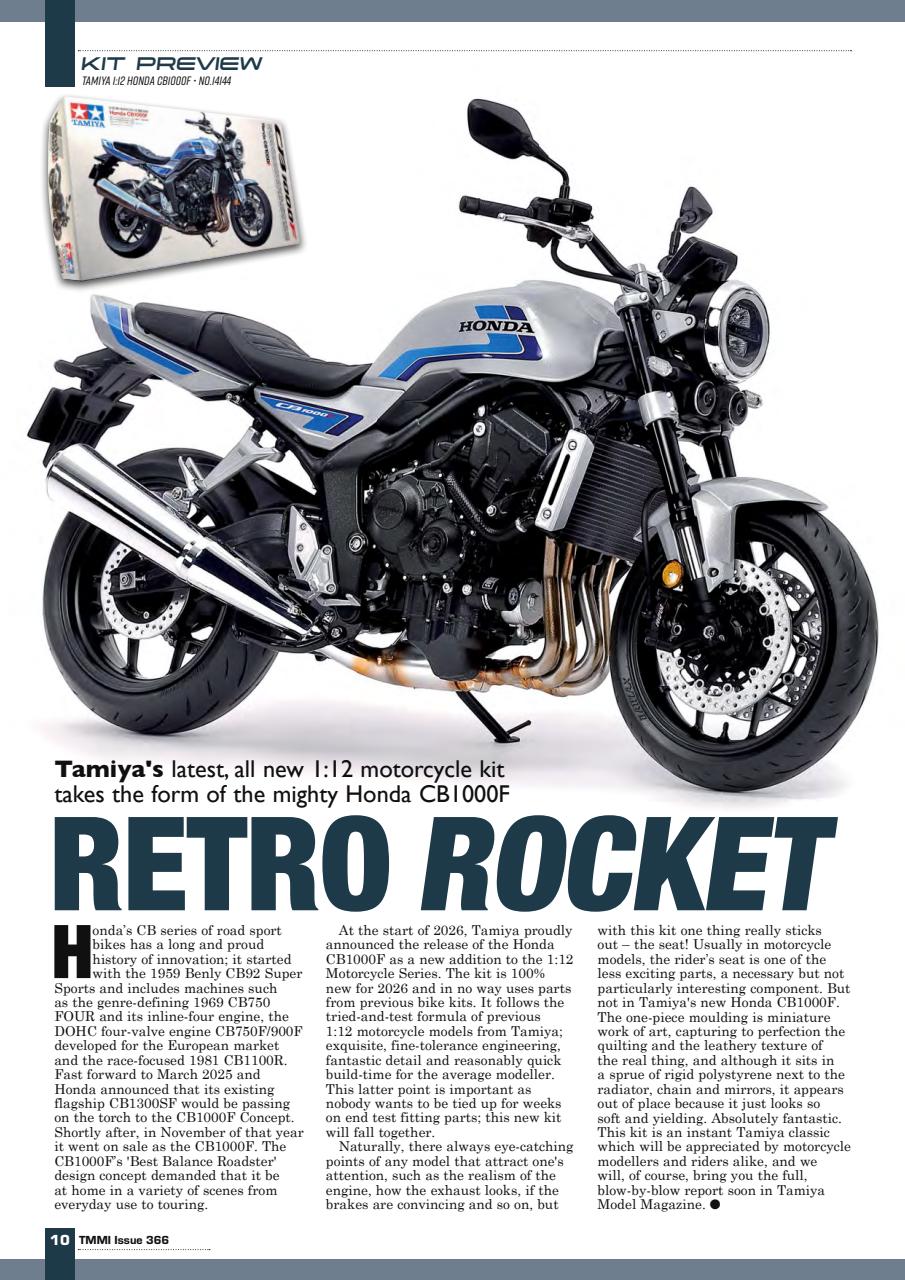 Tamiya Model Magazine Preview Pages