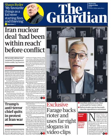 The Guardian Newspaper issue Wednesday, 18 March 2026