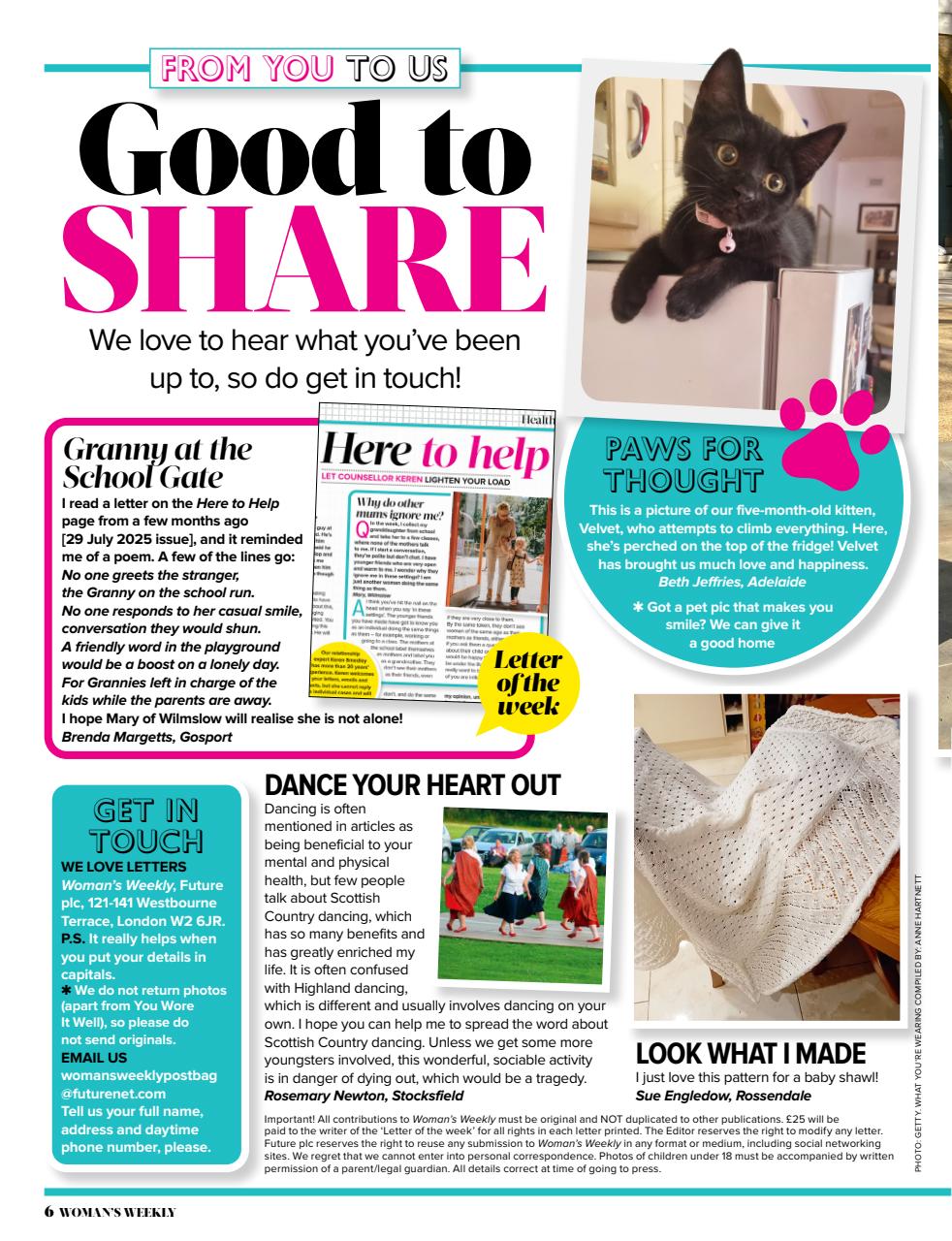 Woman's Weekly Preview Pages