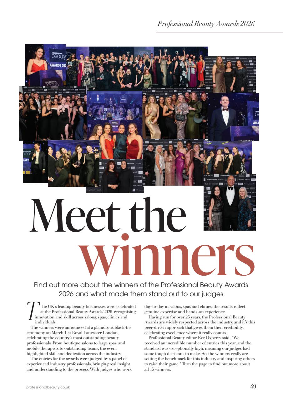 Professional Beauty Preview Pages