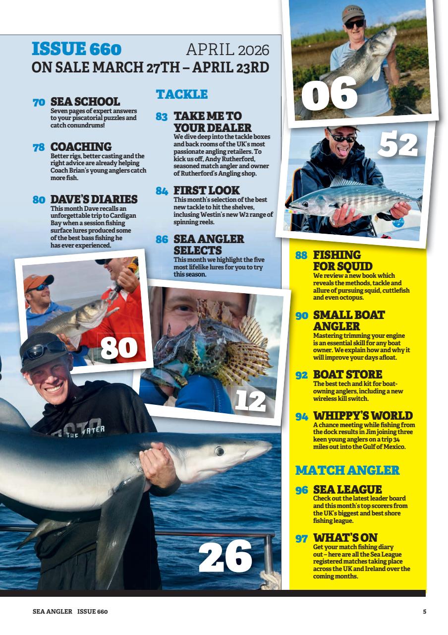 Sea Angler Preview Pages