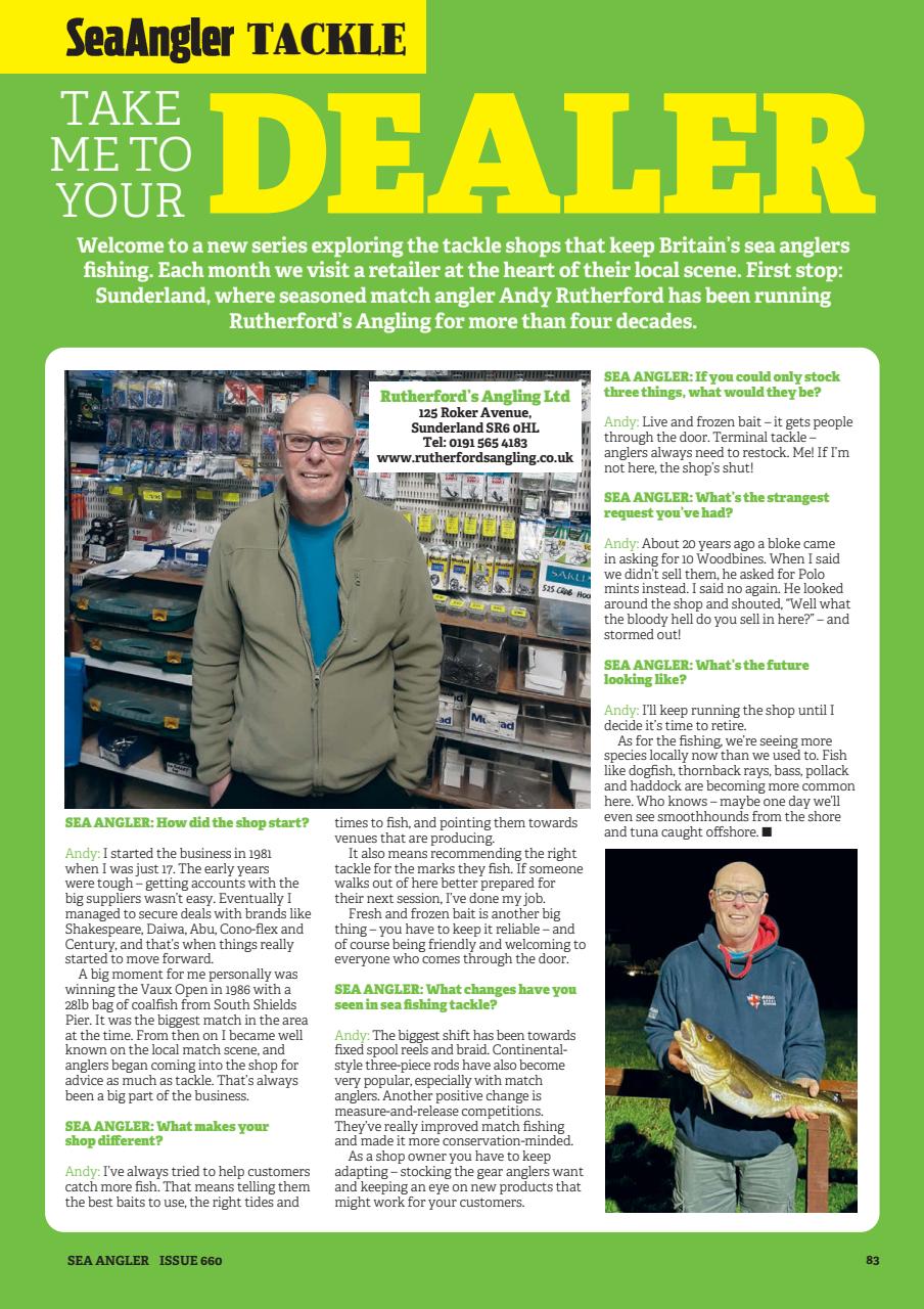 Sea Angler Preview Pages