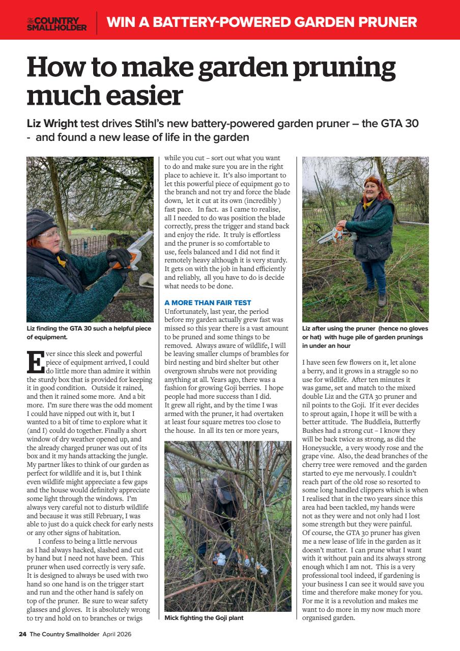 The Country Smallholder Preview Pages