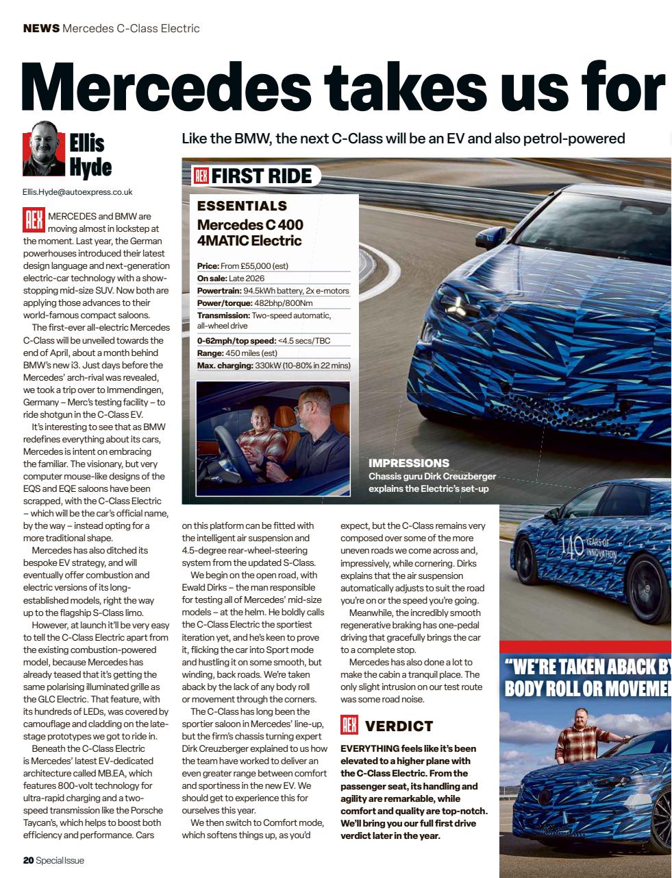Auto Express Preview Pages