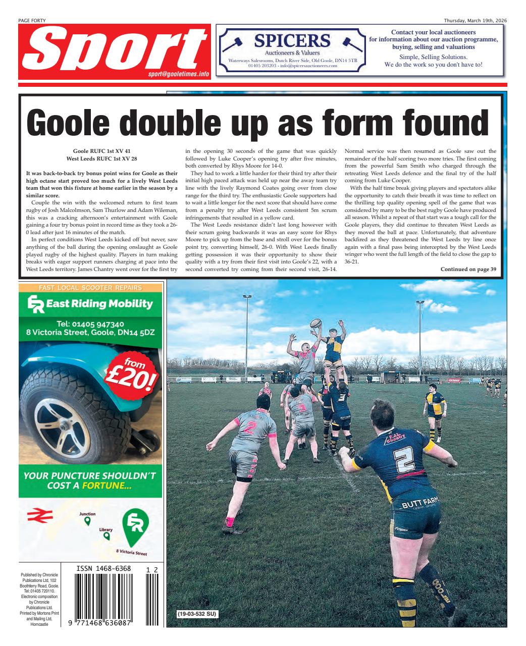 Goole Times Preview Pages