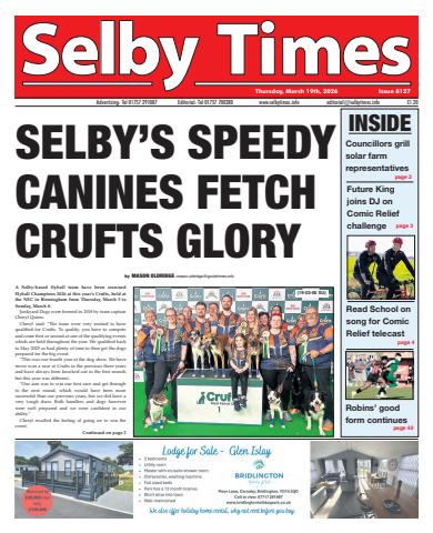 Selby Times issue March 19th 2026