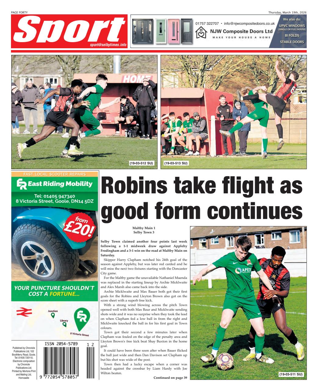 Selby Times Preview Pages