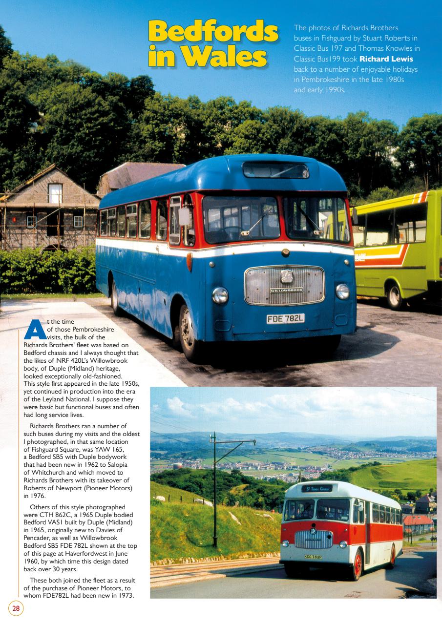 Classic Bus Preview Pages