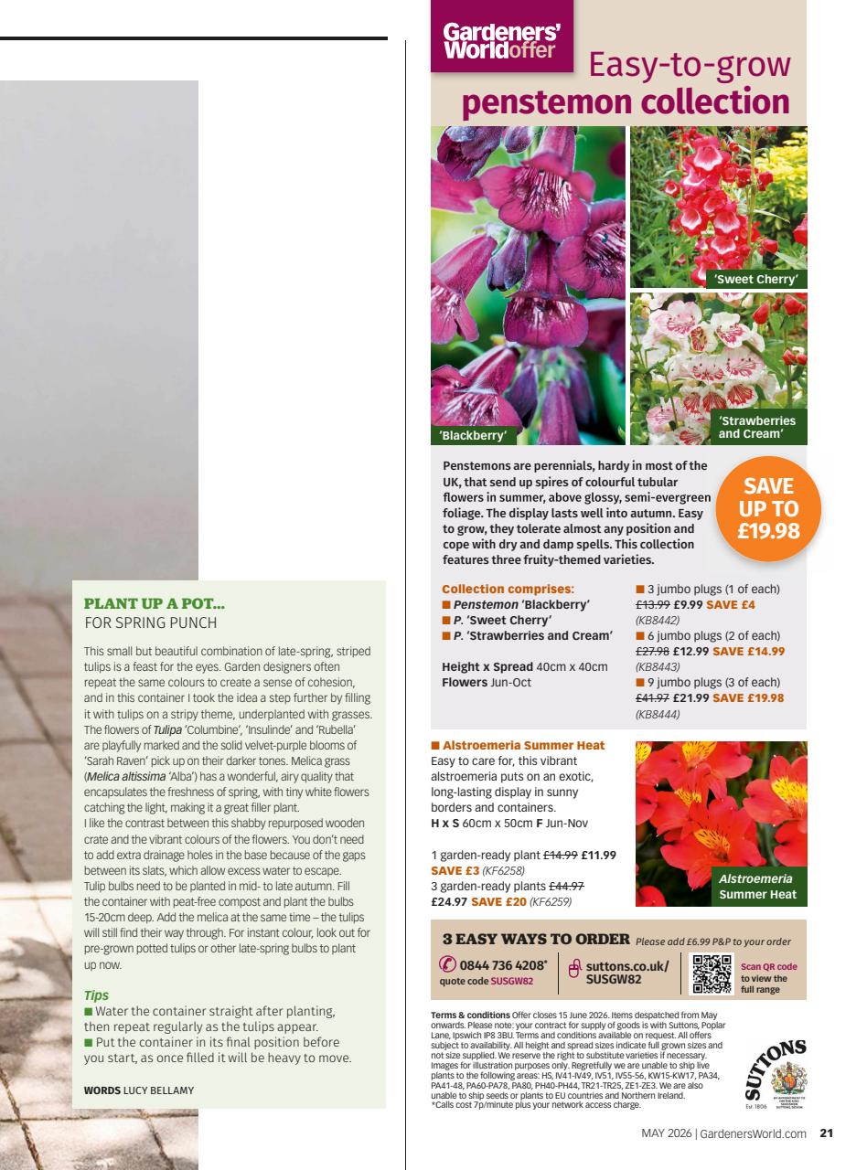 BBC Gardeners’ World Magazine Preview Pages