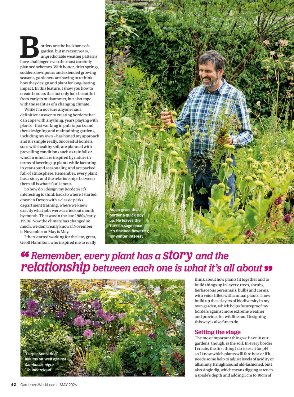 BBC Gardeners’ World Magazine Preview Pages