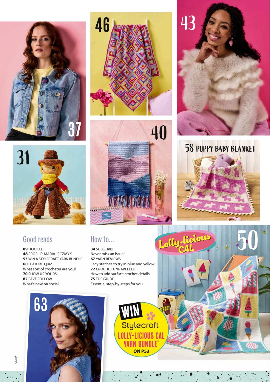 Simply Crochet Preview Pages