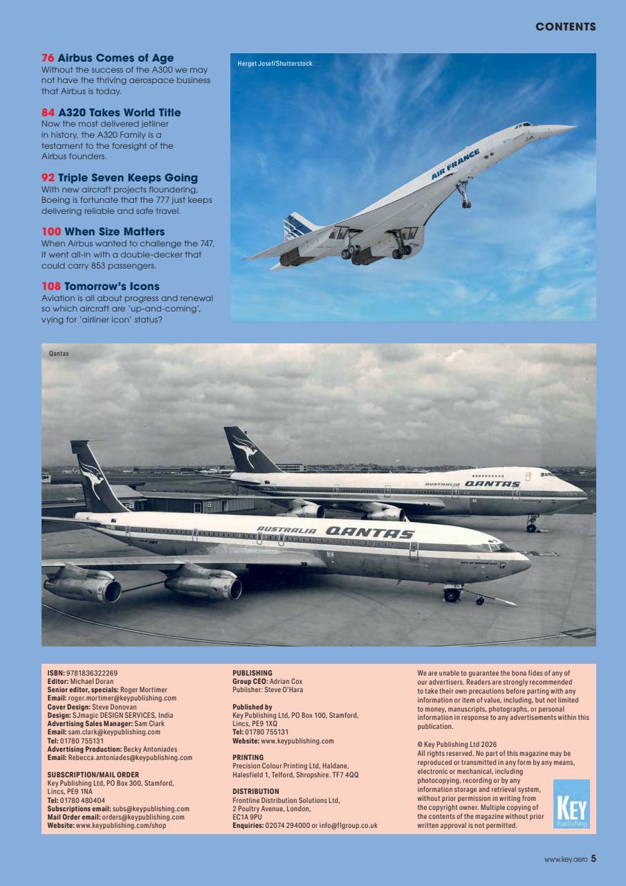 Aeroplane Preview Pages