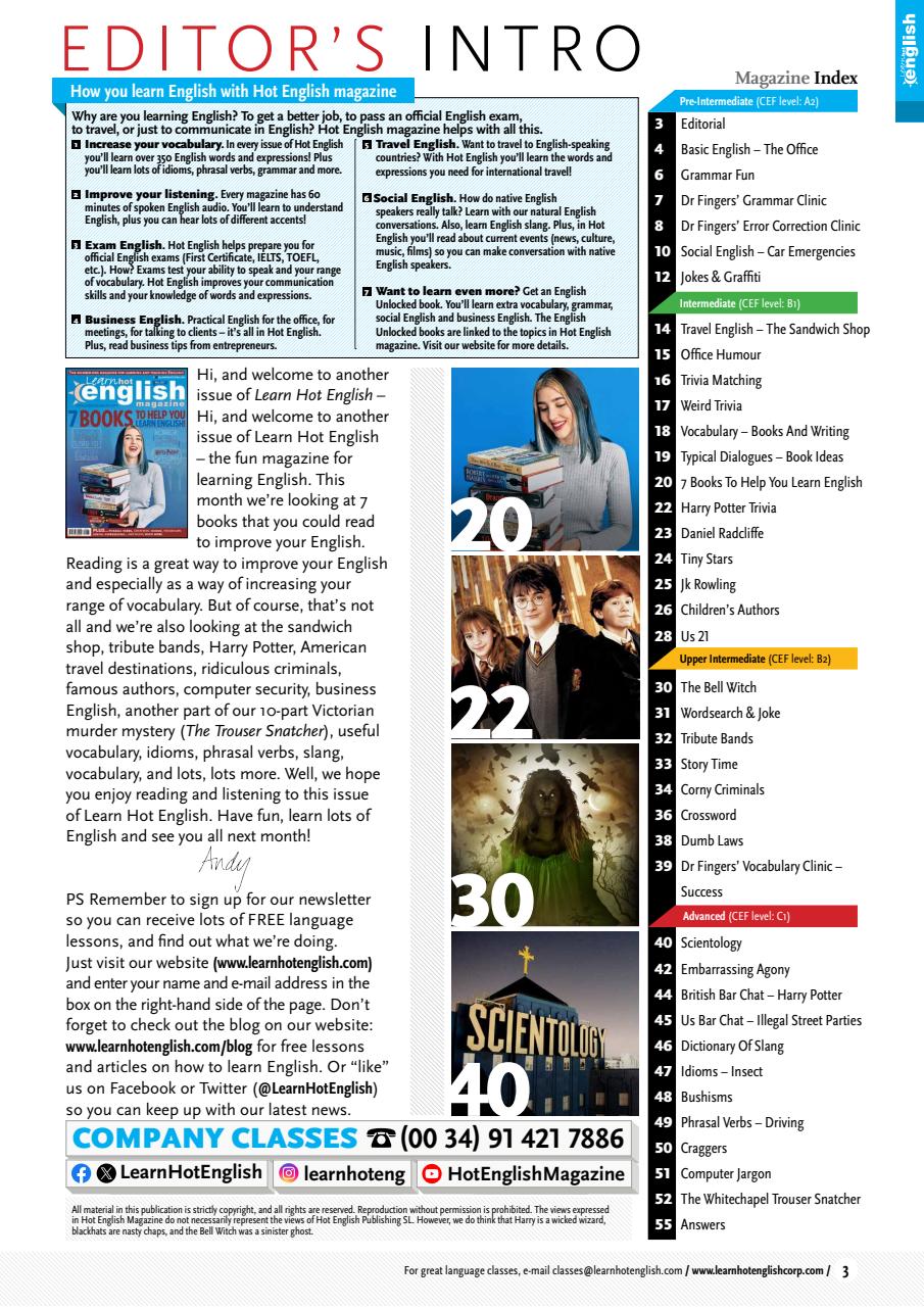 Learn Hot English Preview Pages