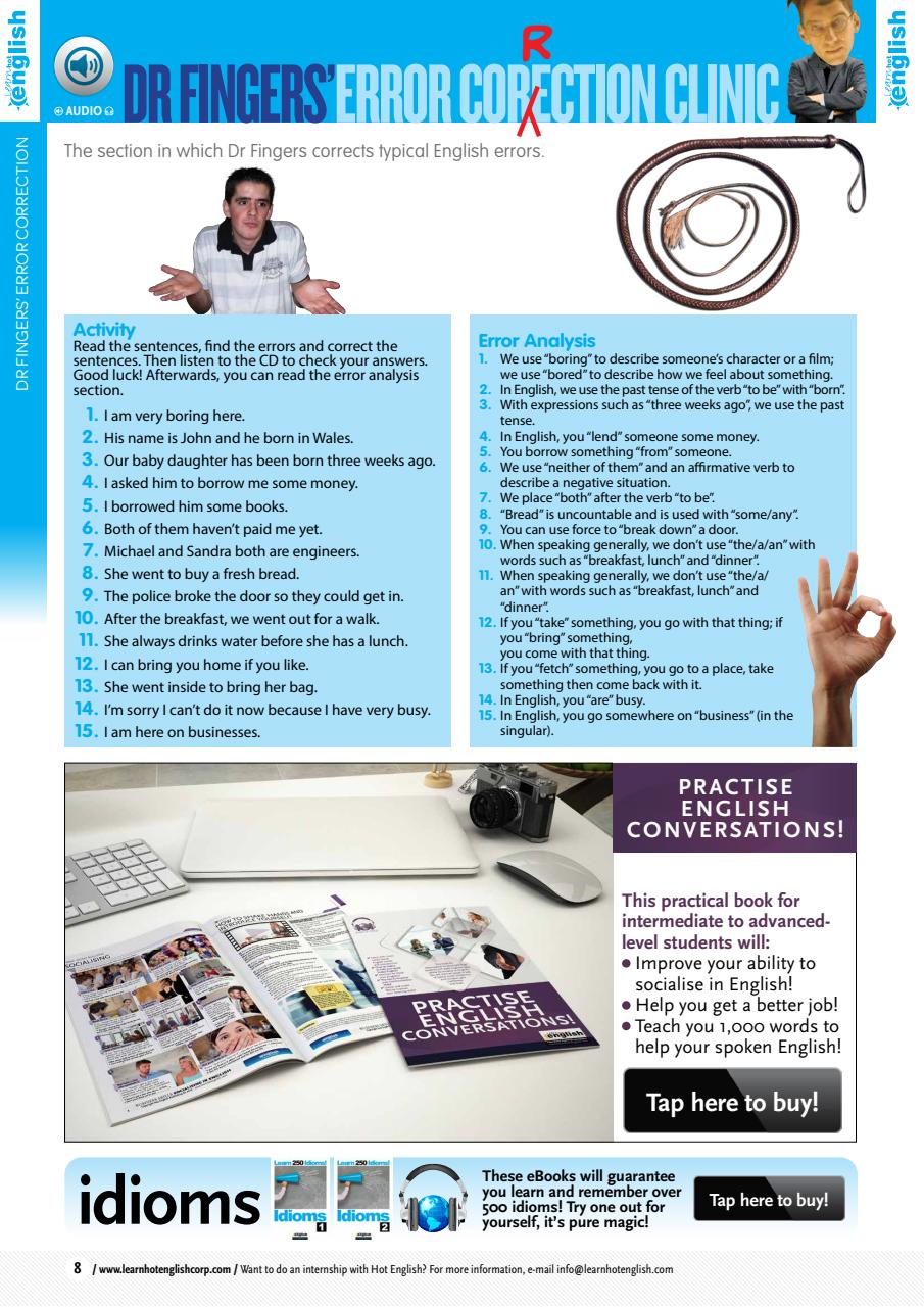 Learn Hot English Preview Pages