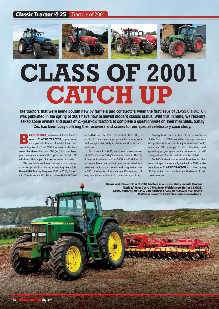 Classic Tractor Preview Pages