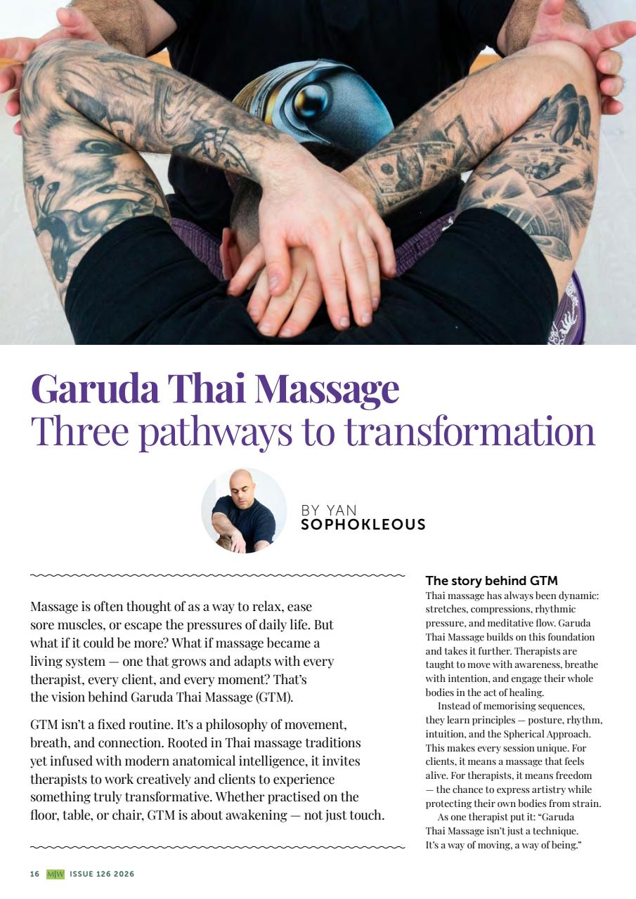 Massage World Preview Pages