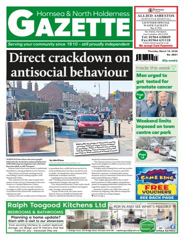 Hornsea Gazette March 19, 2026 issue Hornsea Gazette March 19, 2026