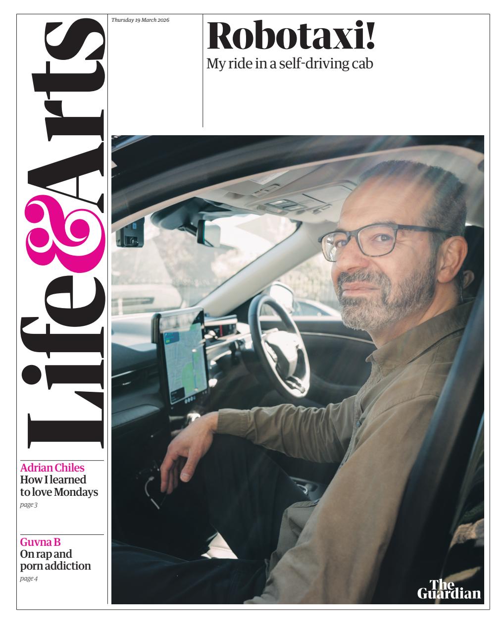 The Guardian Newspaper Preview Pages