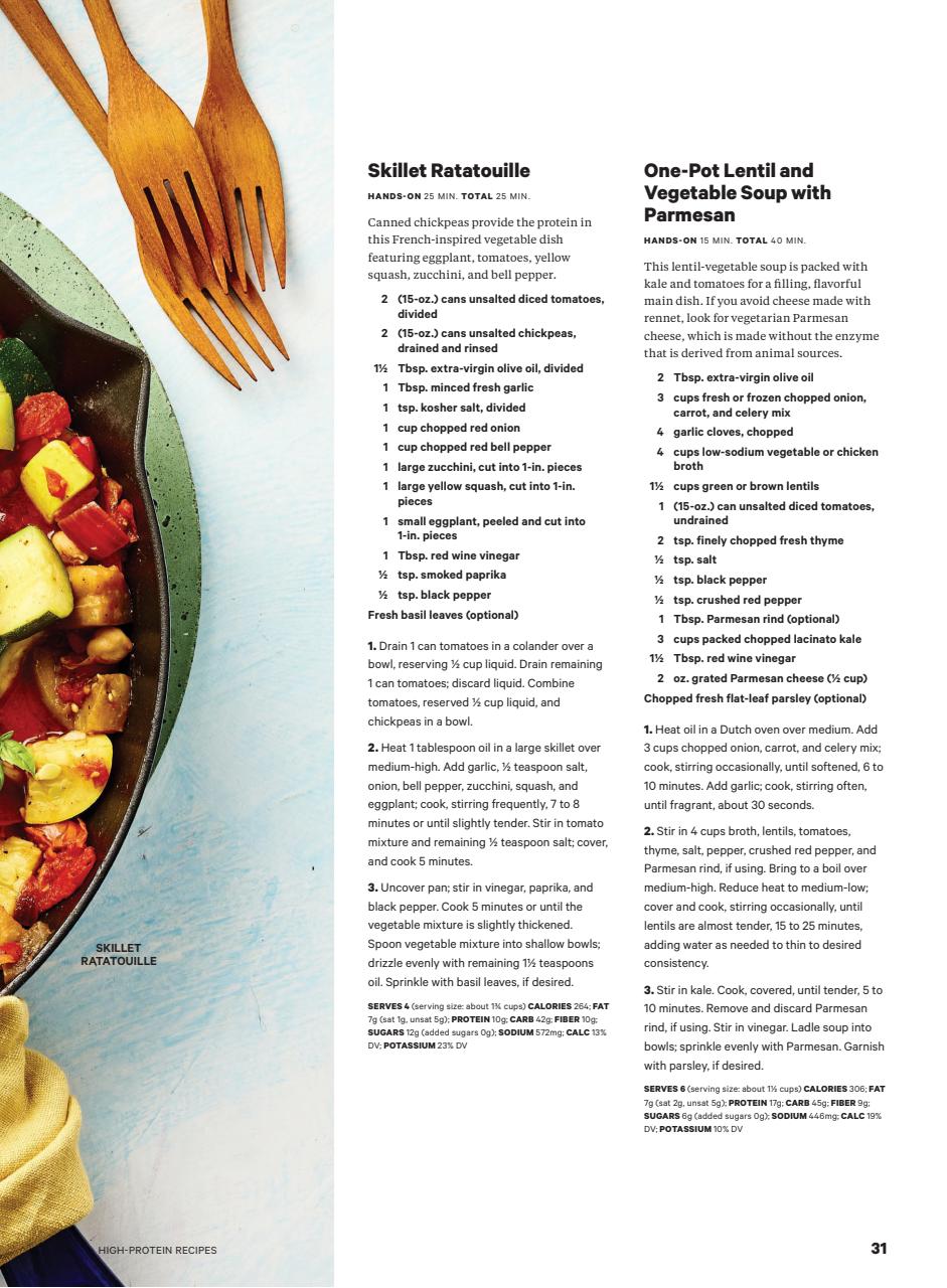 Cooking Light Preview Pages