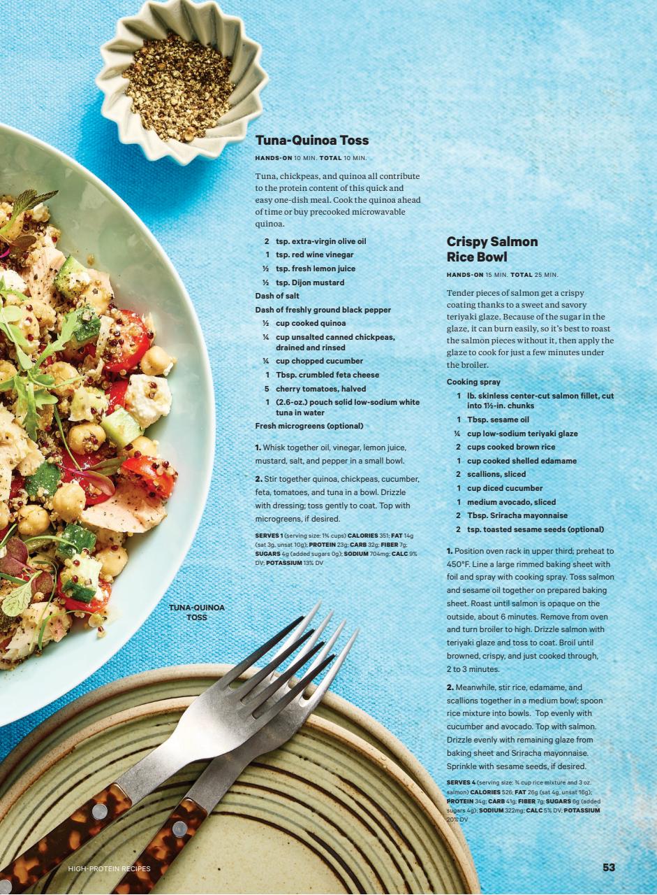 Cooking Light Preview Pages