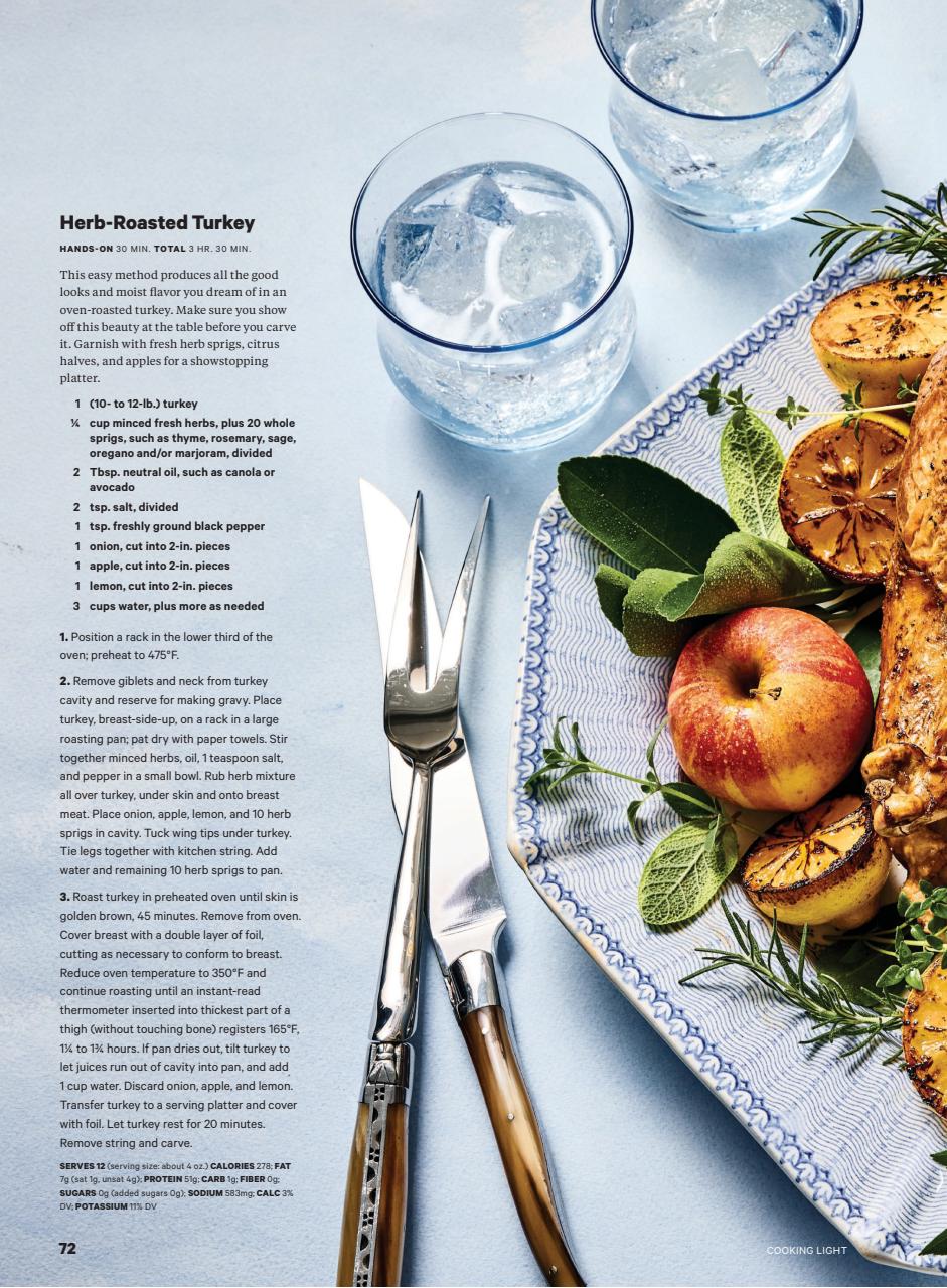 Cooking Light Preview Pages