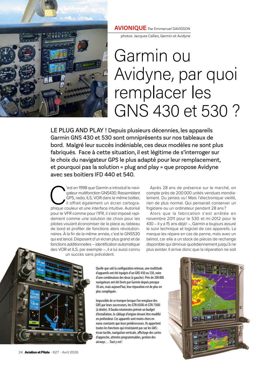 Aviation et Pilote Preview Pages