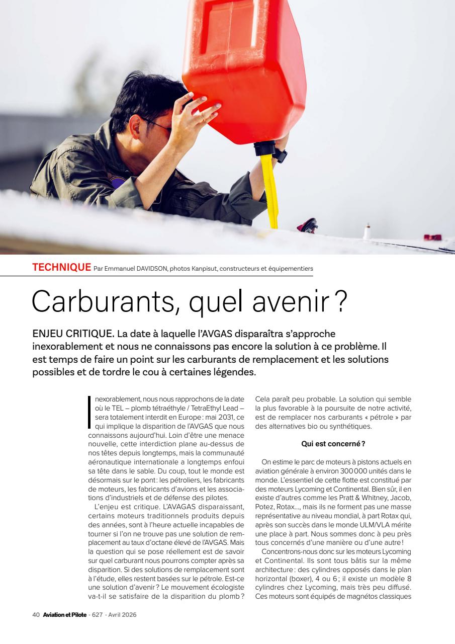 Aviation et Pilote Preview Pages