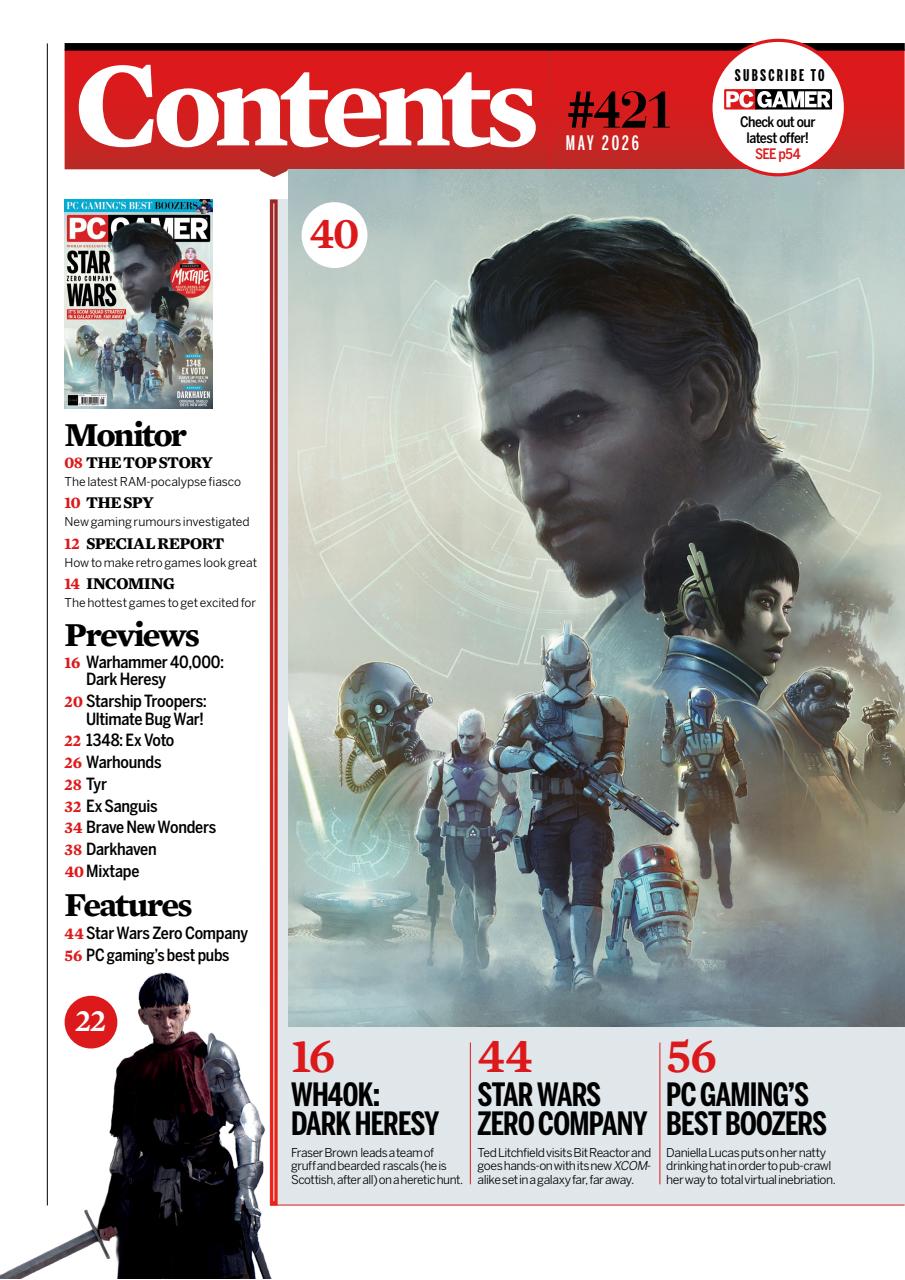 PC Gamer (UK Edition) Preview Pages