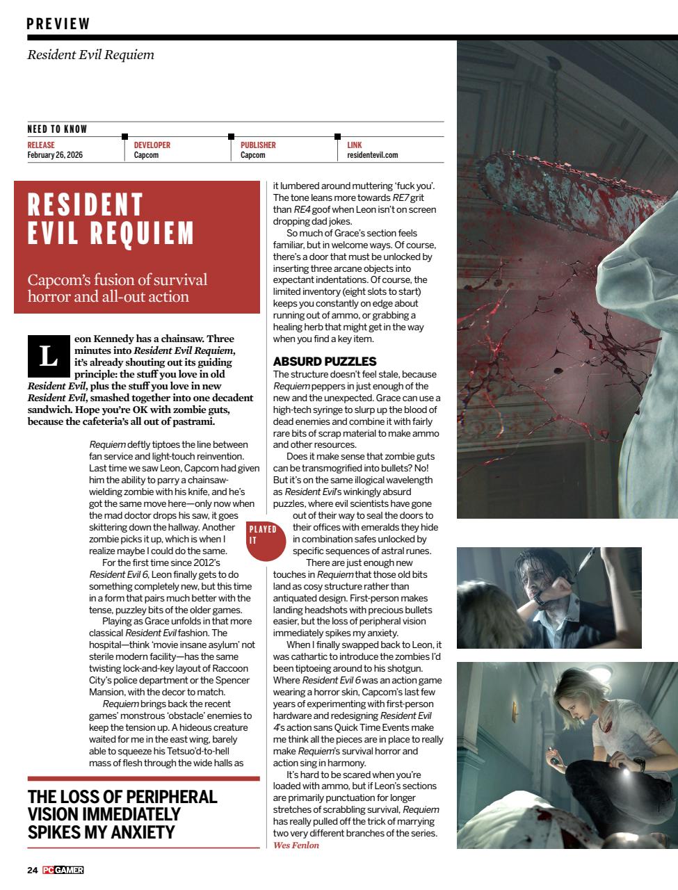 PC Gamer (US Edition) Preview Pages