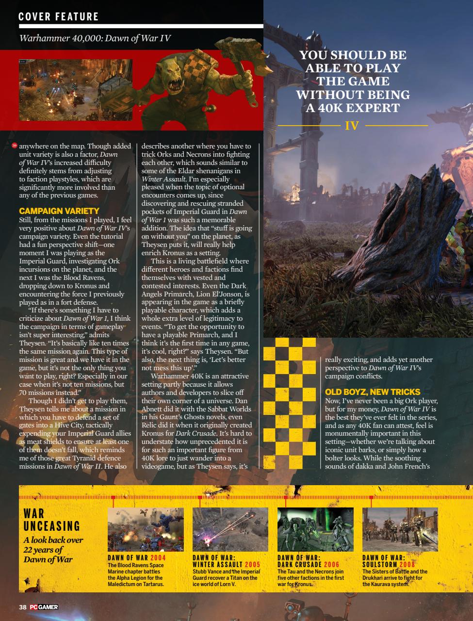 PC Gamer (US Edition) Preview Pages