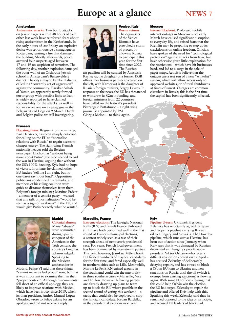 The Week Preview Pages