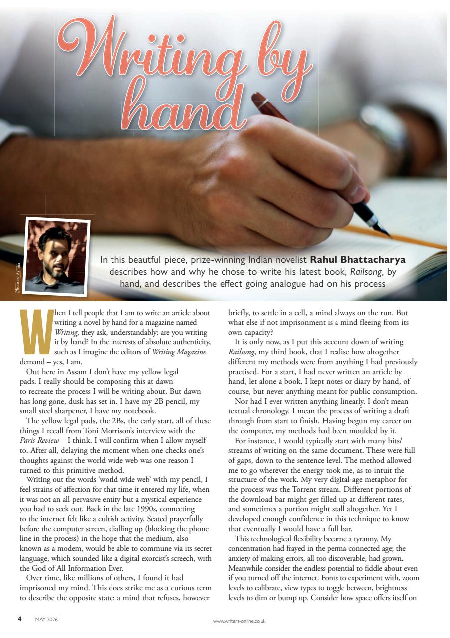 Writing Magazine Preview Pages