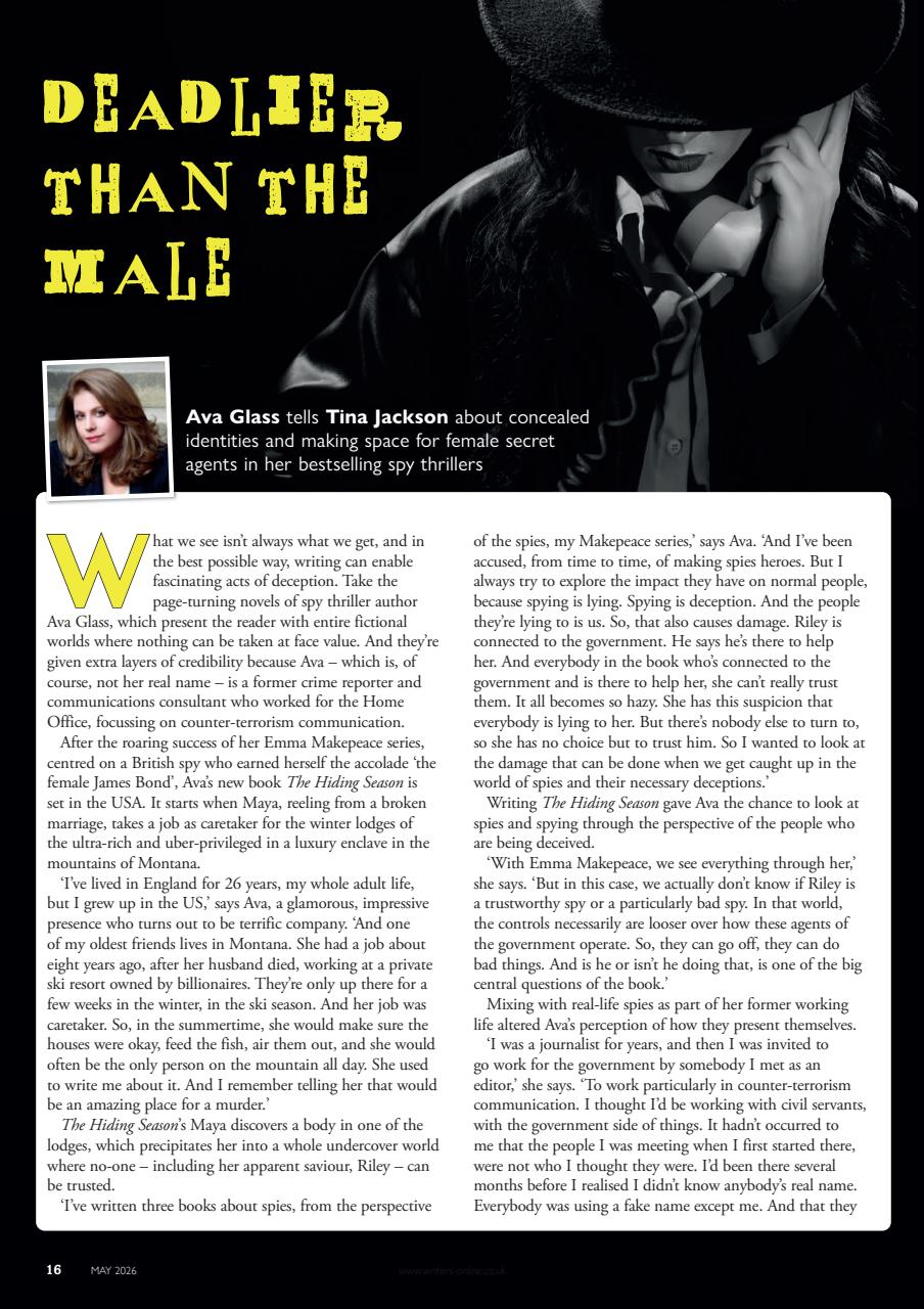 Writing Magazine Preview Pages