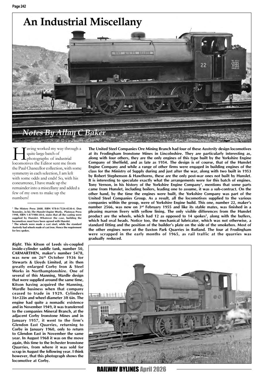 Railway Bylines Preview Pages