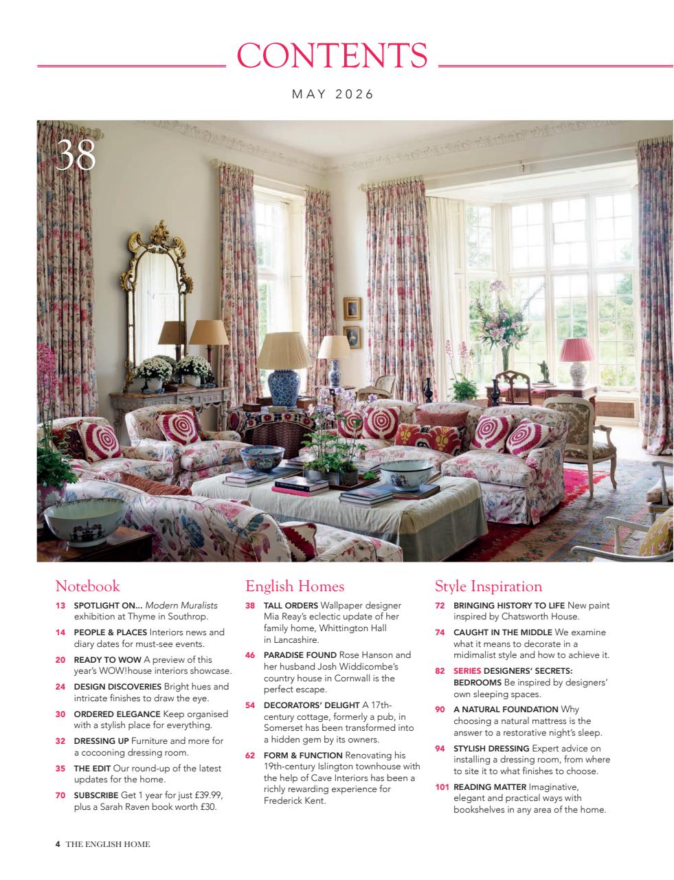 The English Home Preview Pages