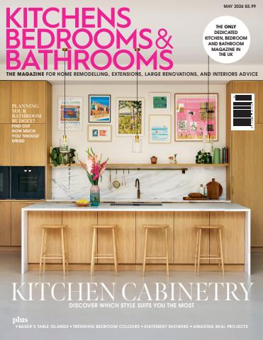 Kitchens Bedrooms & Bathrooms magazine issue May 2026