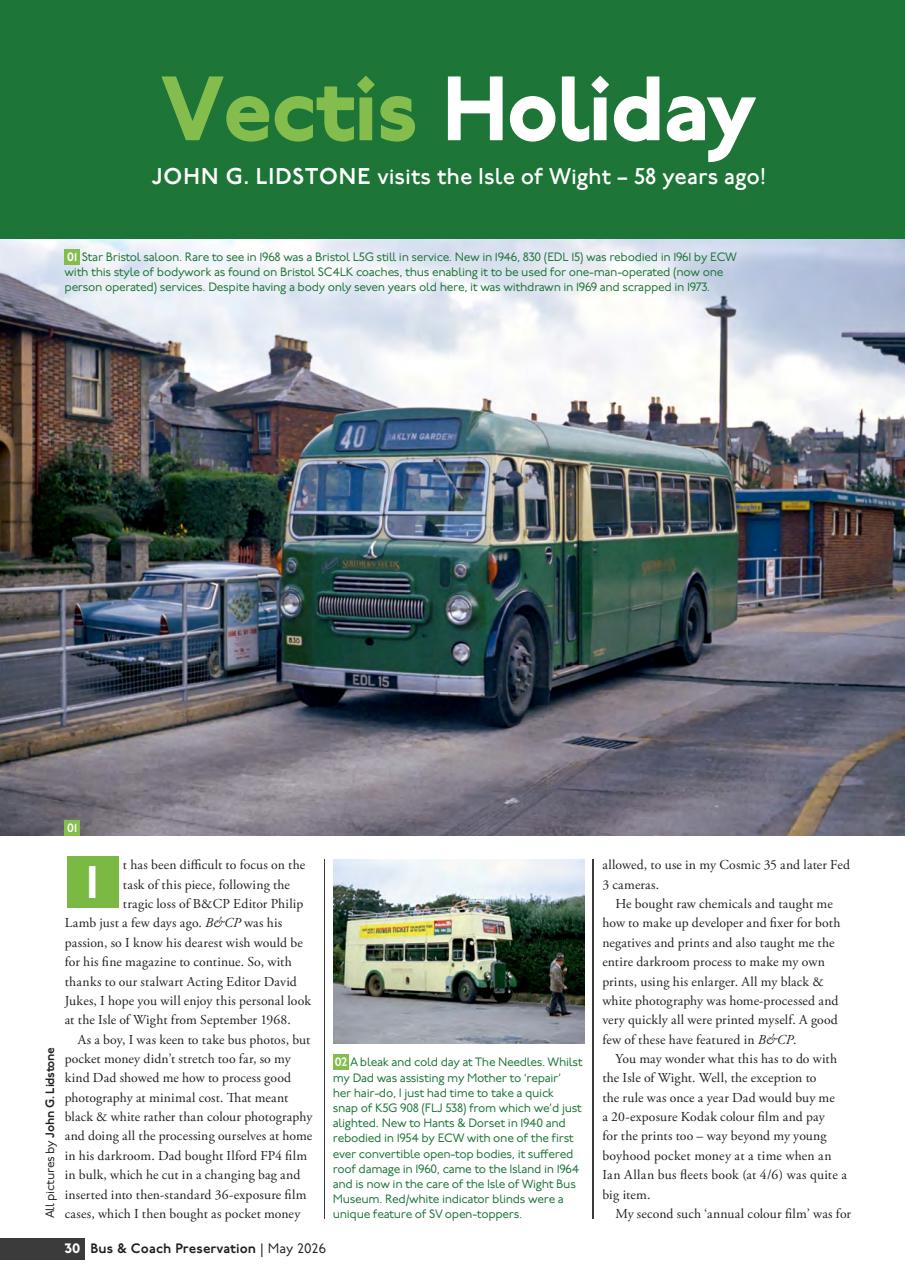 Bus & Coach Preservation Preview Pages