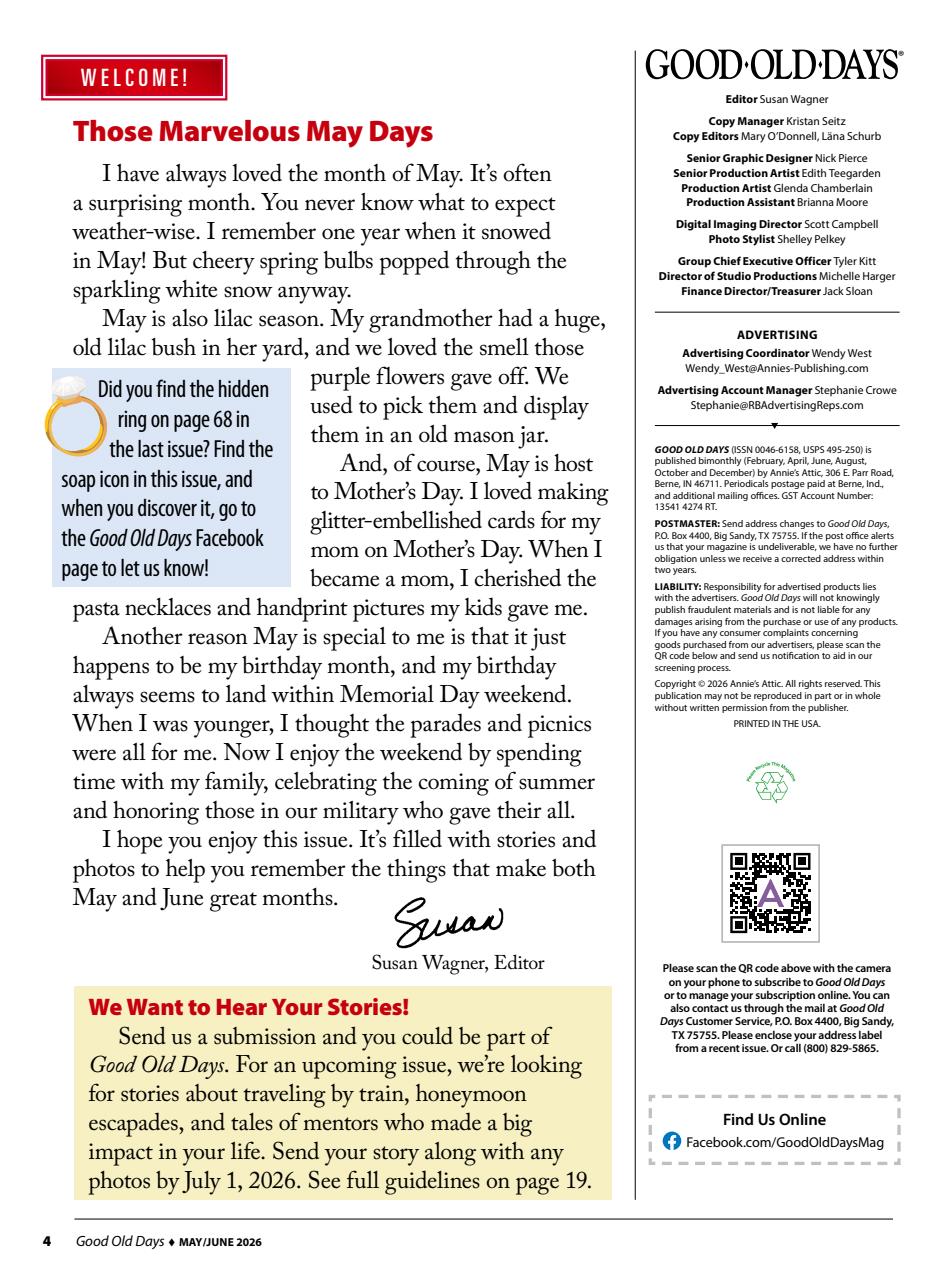 Good Old Days Preview Pages