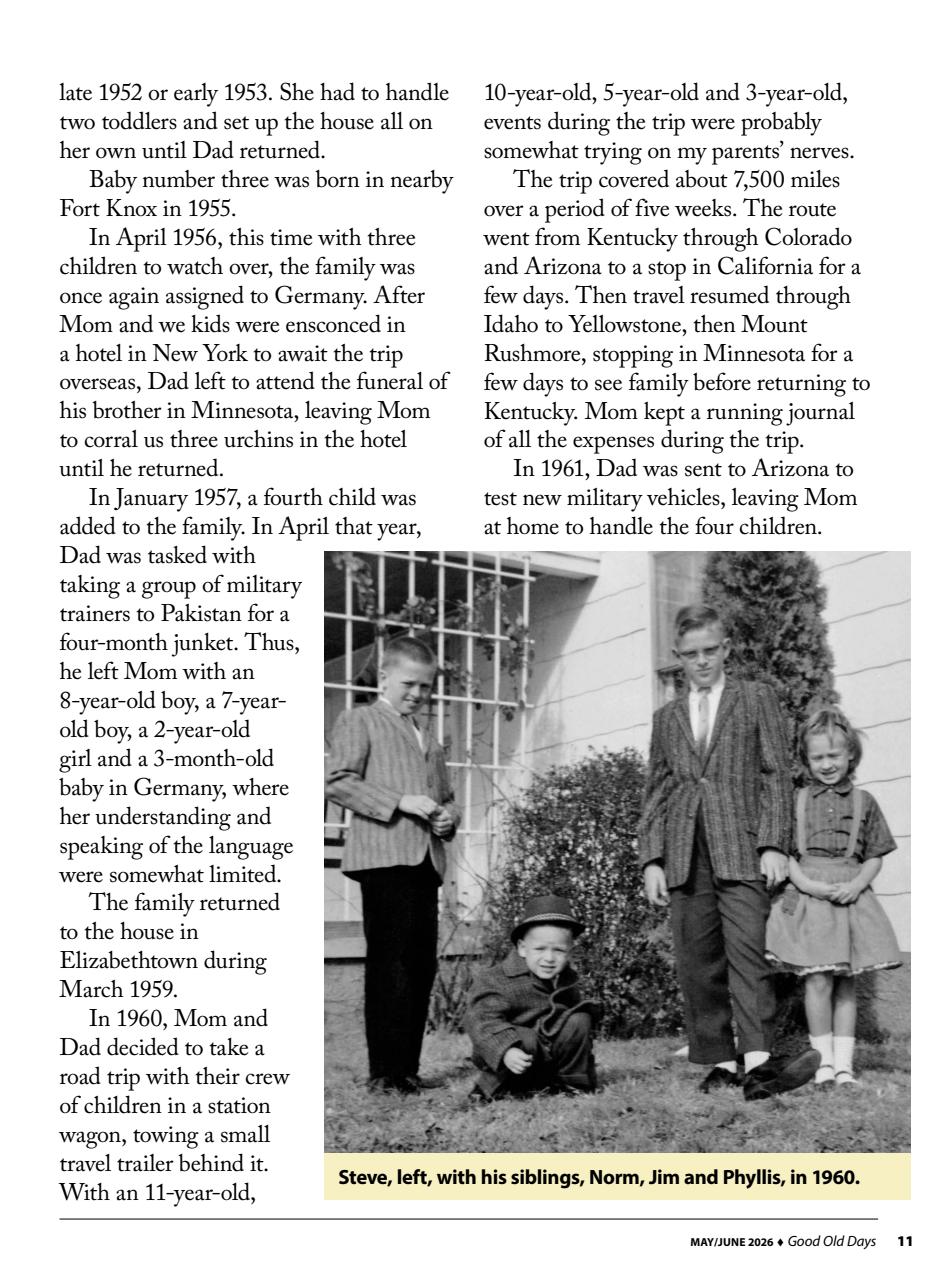 Good Old Days Preview Pages