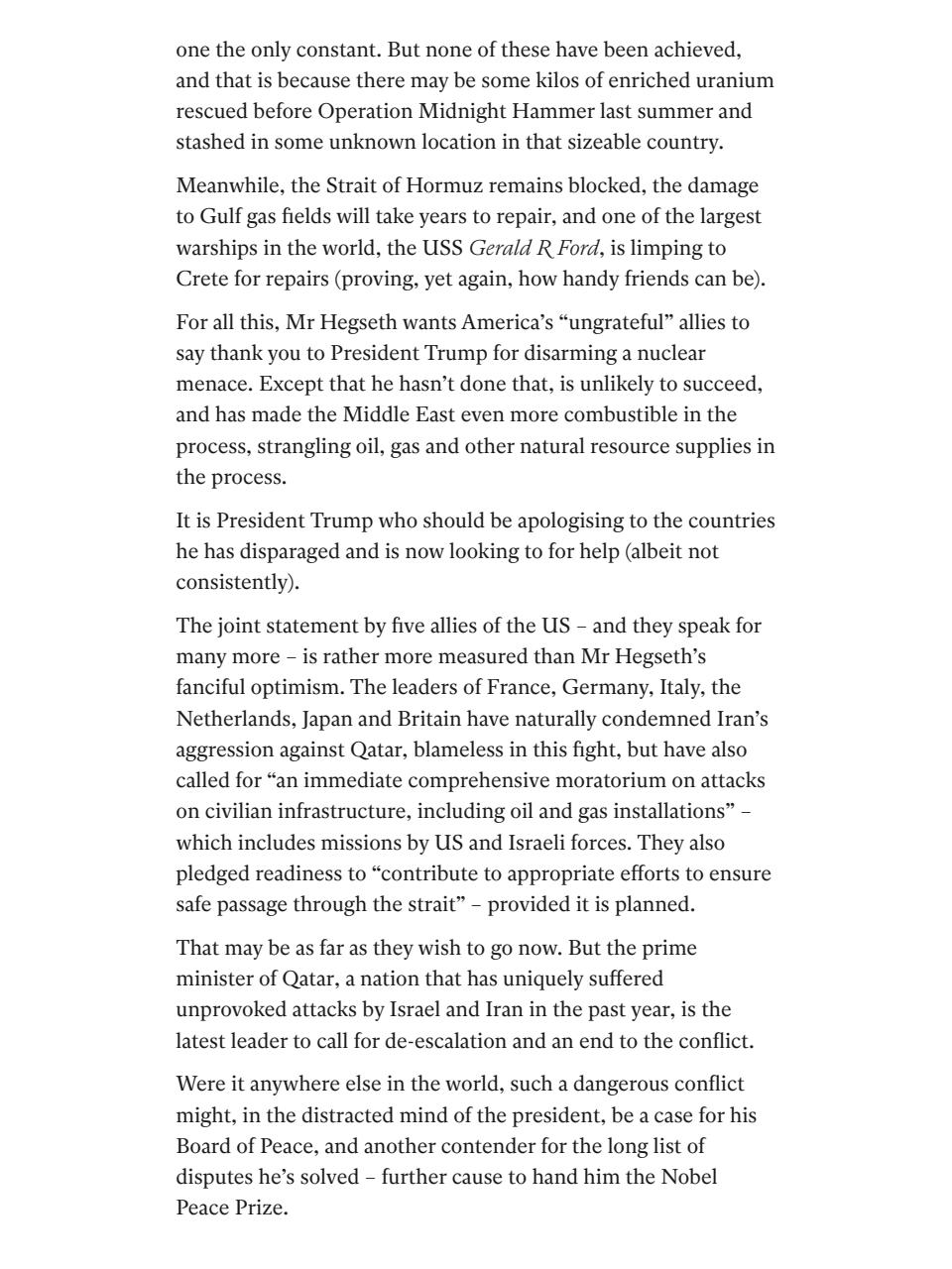 The Independent Daily Edition Newspaper Preview Pages