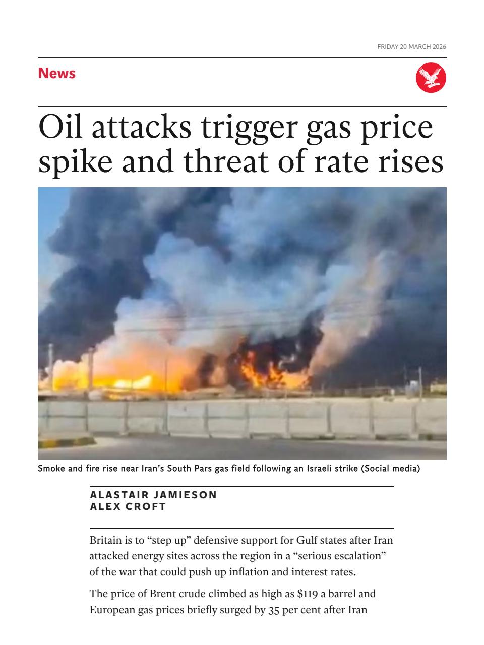 The Independent Daily Edition Newspaper Preview Pages
