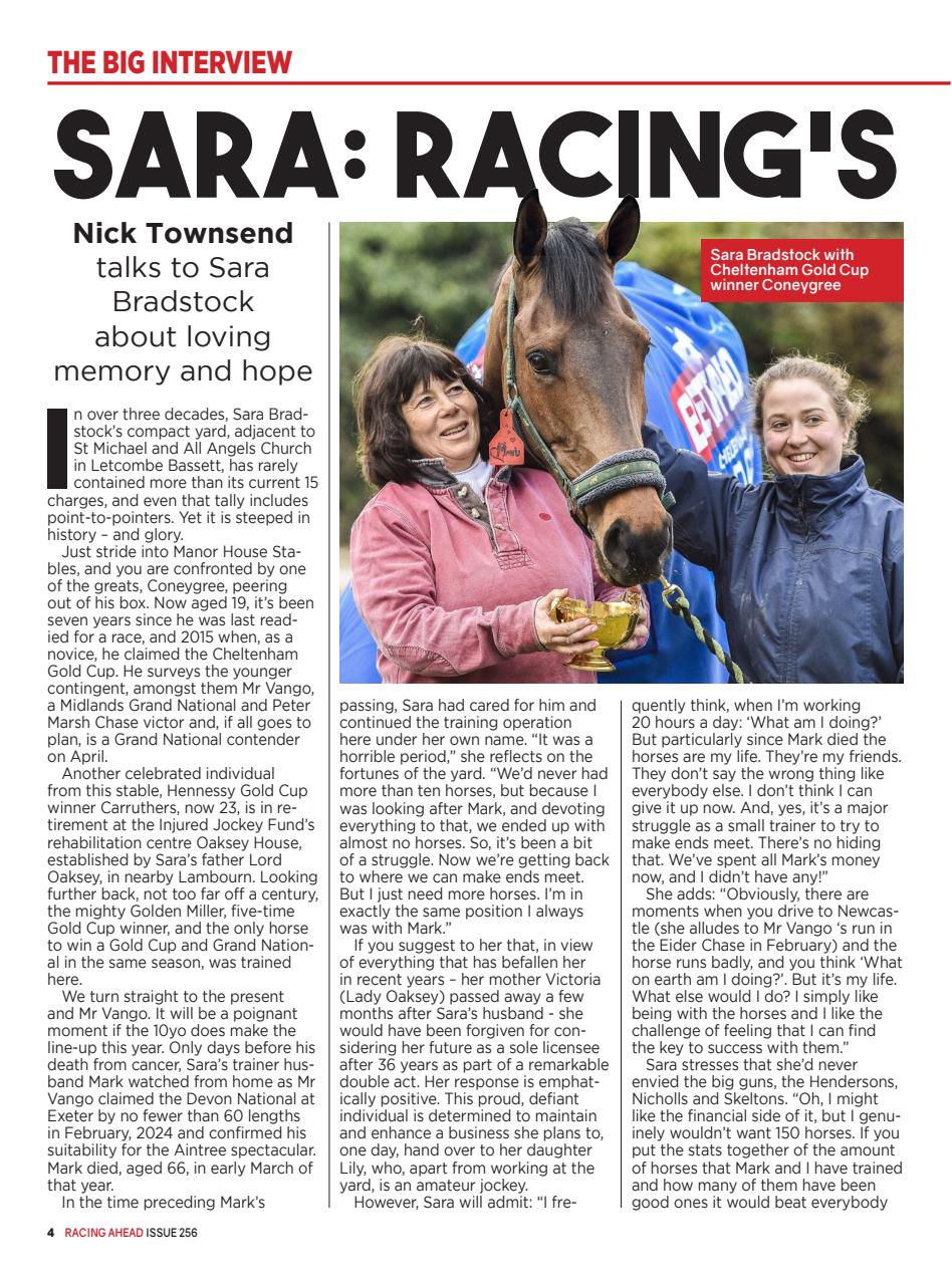 Racing Ahead Preview Pages