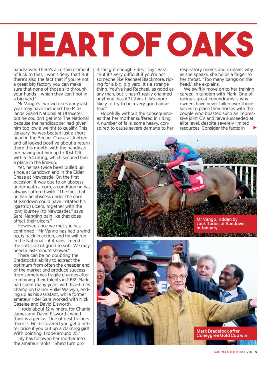 Racing Ahead Preview Pages