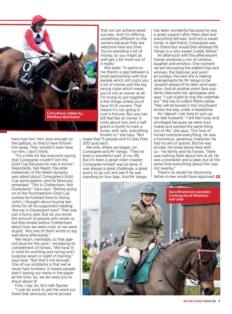 Racing Ahead Preview Pages
