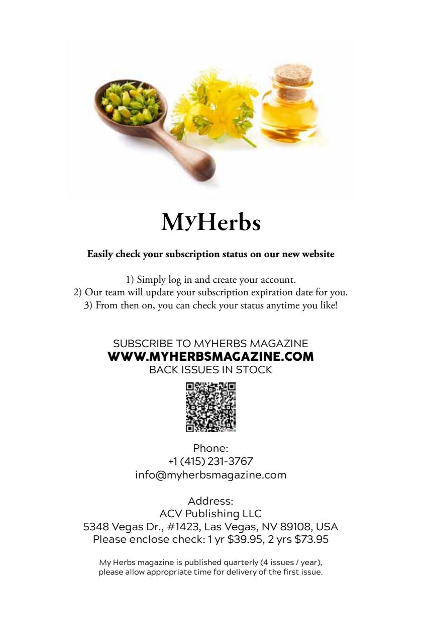 My Herbs Magazine Preview Pages